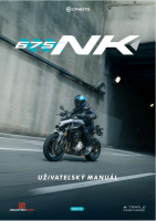 CFMOTO 675 NK- Uzivatelsky manual SK 2025 